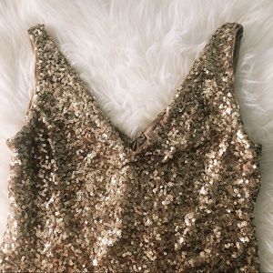 Ralph Lauren Sequin Evening Gown